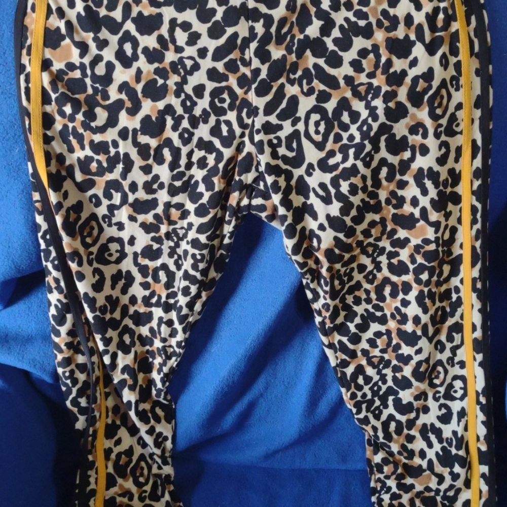 No Boundaries Leopard Print Leggings Size Xl - image 1